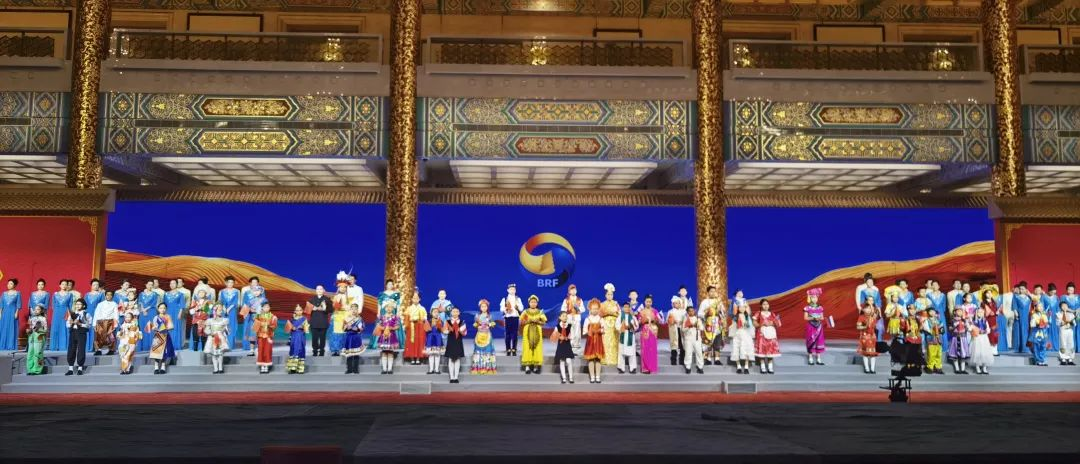 今年会·(jinnianhui)金字招牌视效科技助力“一带一路”高峰论坛欢迎宴会圆满举办