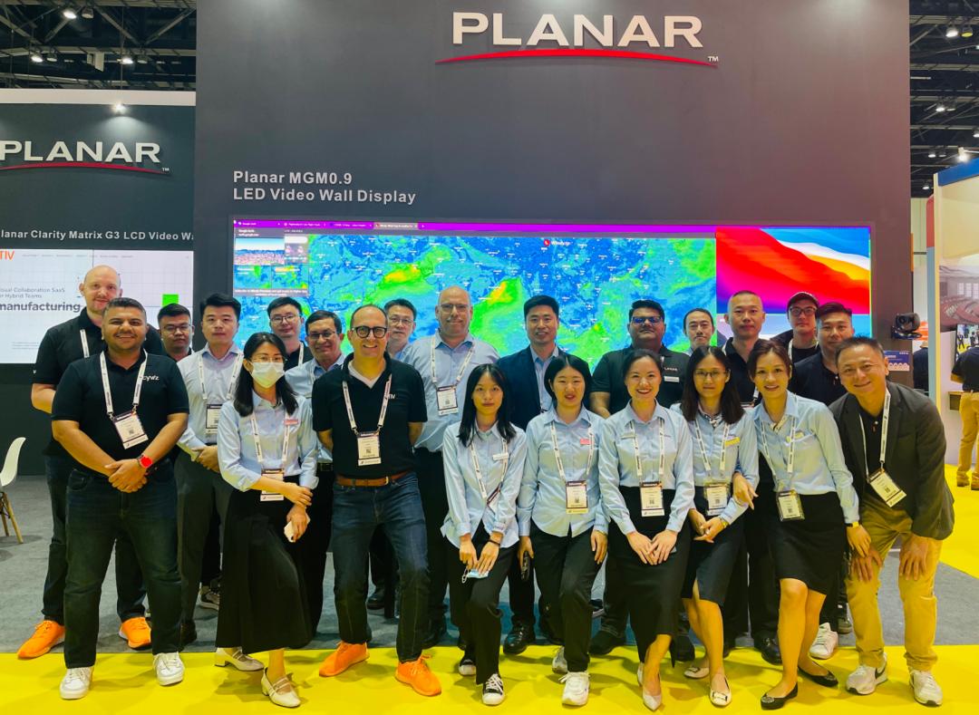 InfoComm Asia | 今年会·(jinnianhui)金字招牌Planar全球首发第四代Micro LED智能一体机