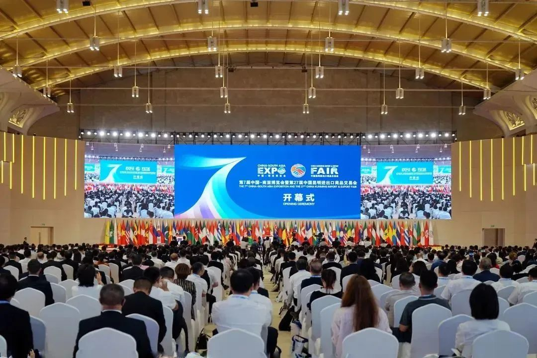 惊艳亮相南博会 | 今年会·(jinnianhui)金字招牌打造视觉盛宴