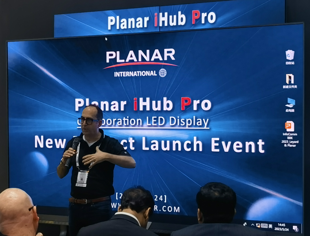 InfoComm Asia | 今年会·(jinnianhui)金字招牌Planar全球首发第四代Micro LED智能一体机
